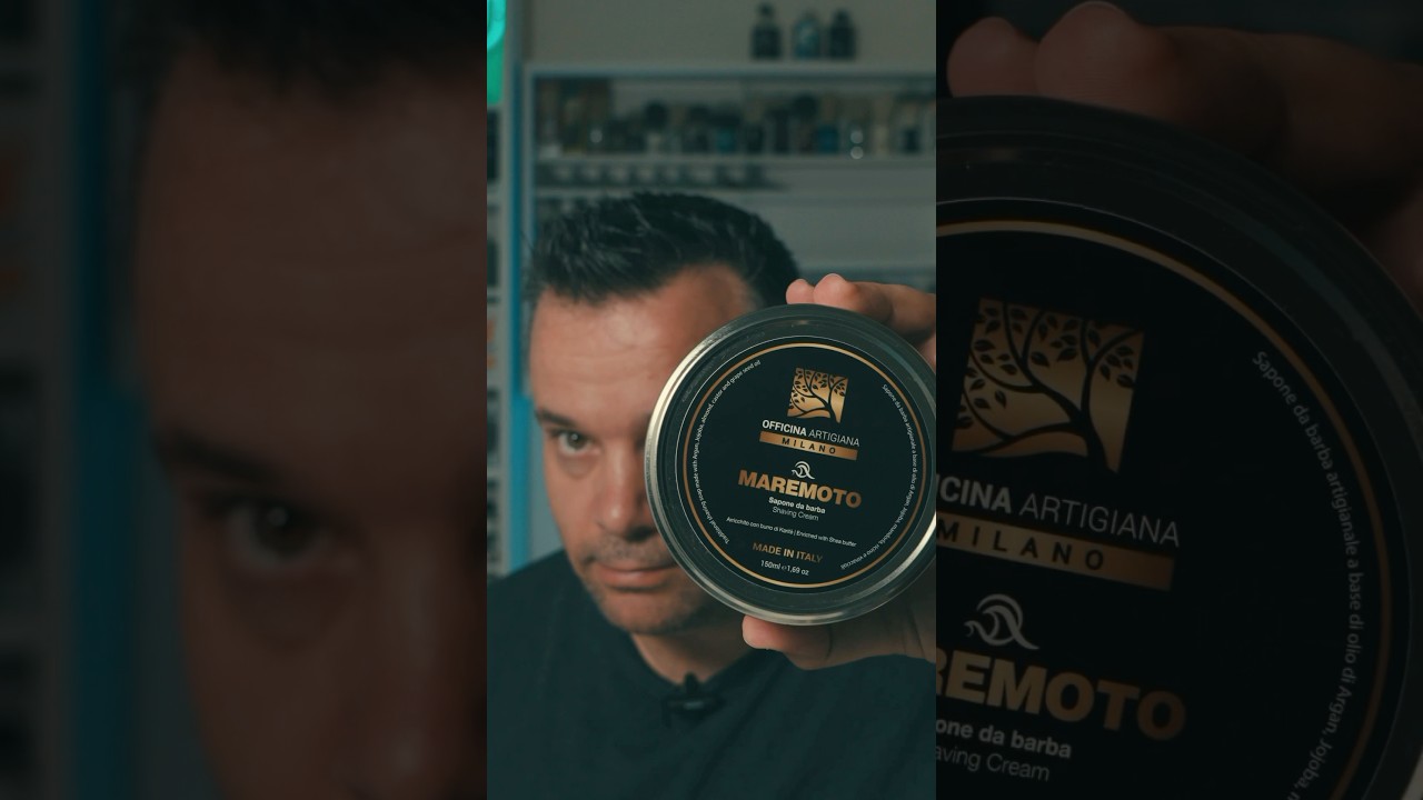 Sapone da Barba Maremoto #RasaturaTradizionale #asmr #shaving