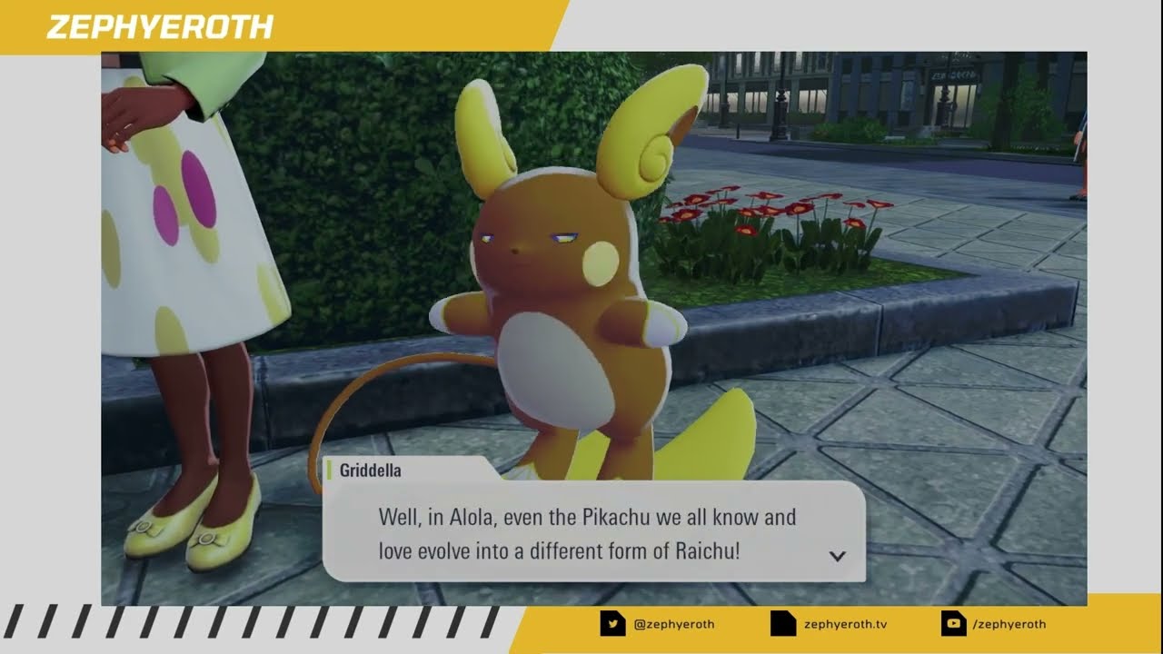 Pokémon Legends: Z-A - Side Mission 108 - Alola, Raichu!