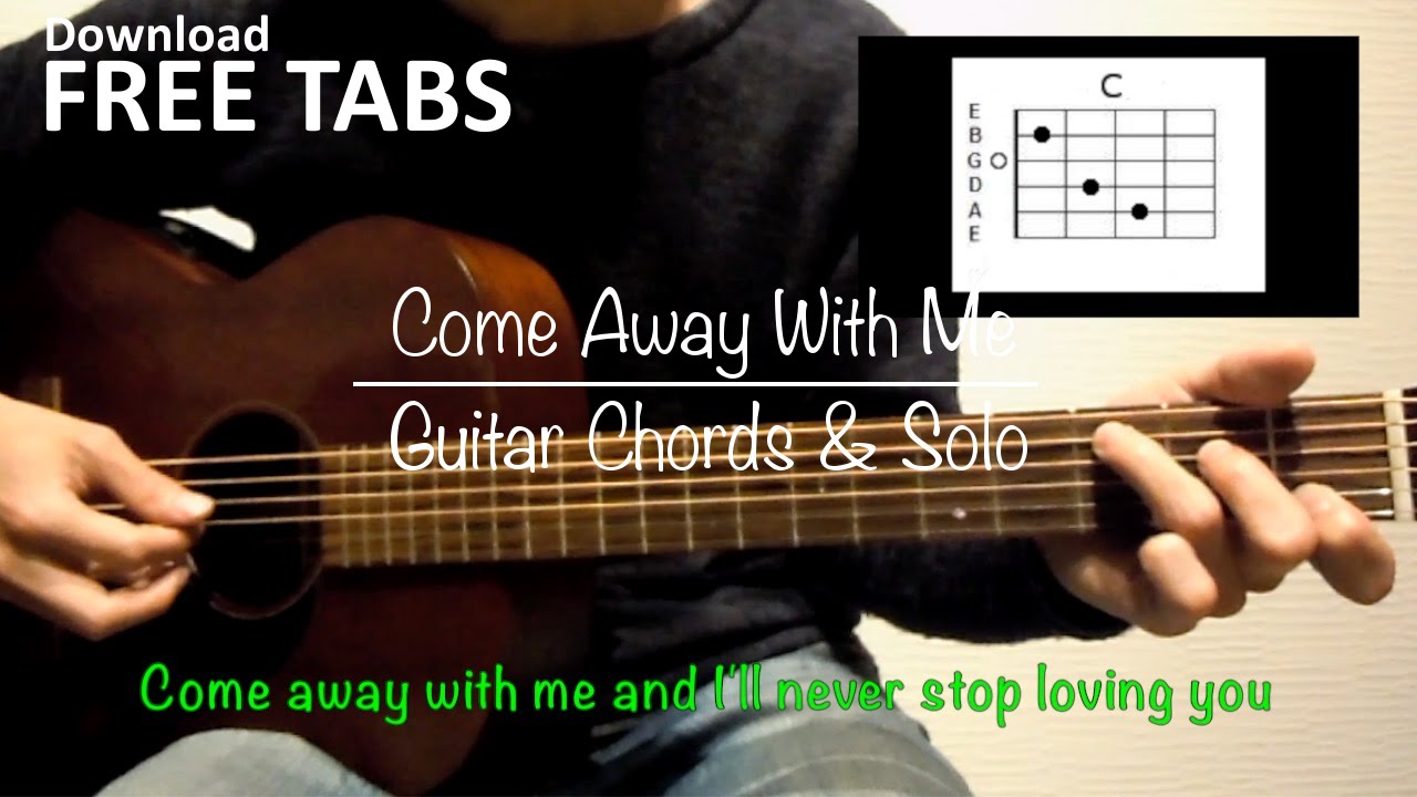Come Away With Me (Norah Jones) - Guitar Chords and Solo / Takashi Terada