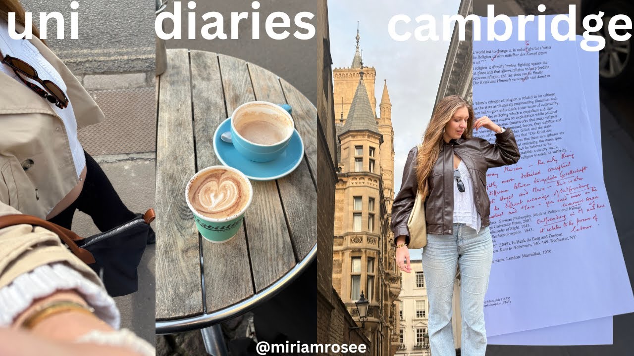 days in the life studying at Cambridge🧸✨ II uni diaries