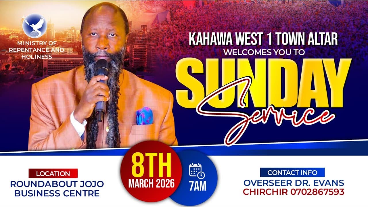 KAHAWA WEST 1 TOWN ALTAR SUNDAY SERVICE-08/03/2026