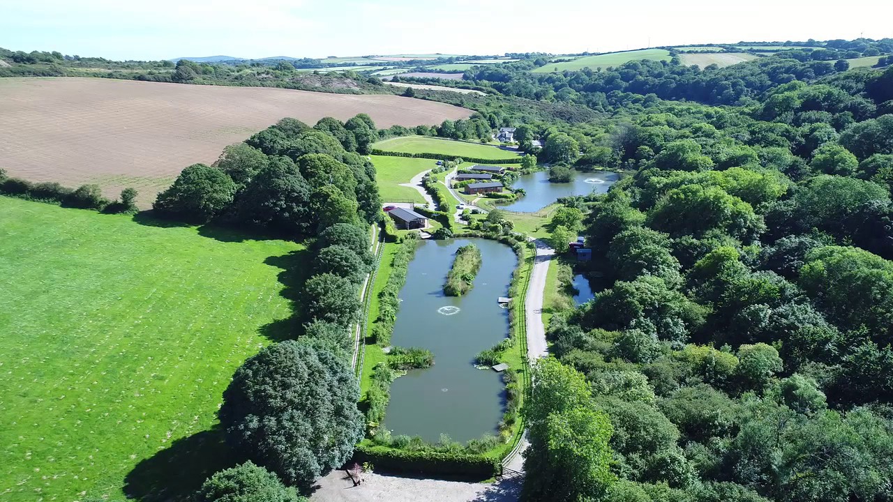 Nanpusker Lakeside Lodges, fishing holiday, Hayle, Cornwall