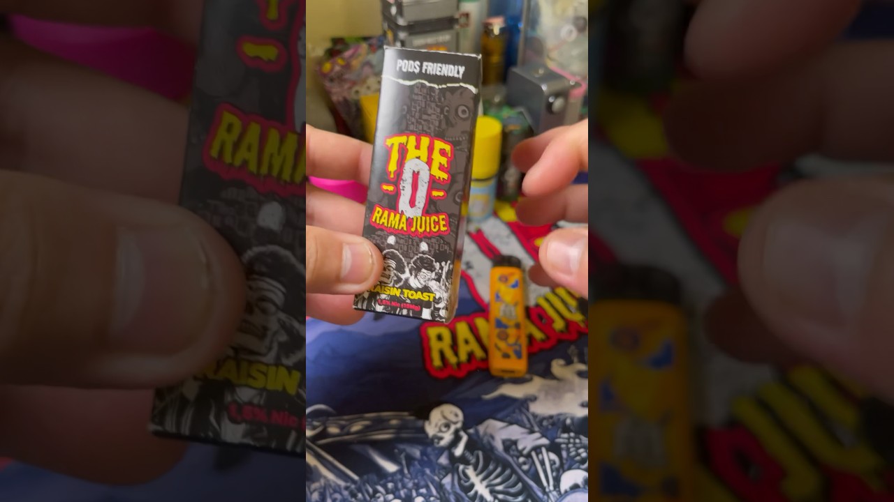 ASMR THE O RAMA JUICE POD FRIENDLY!