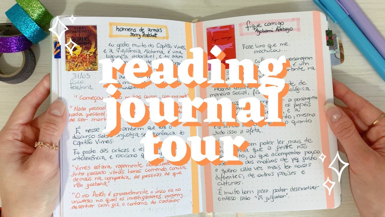 tour pelo meu reading journal + dicas de uma iniciante para iniciantes 📝