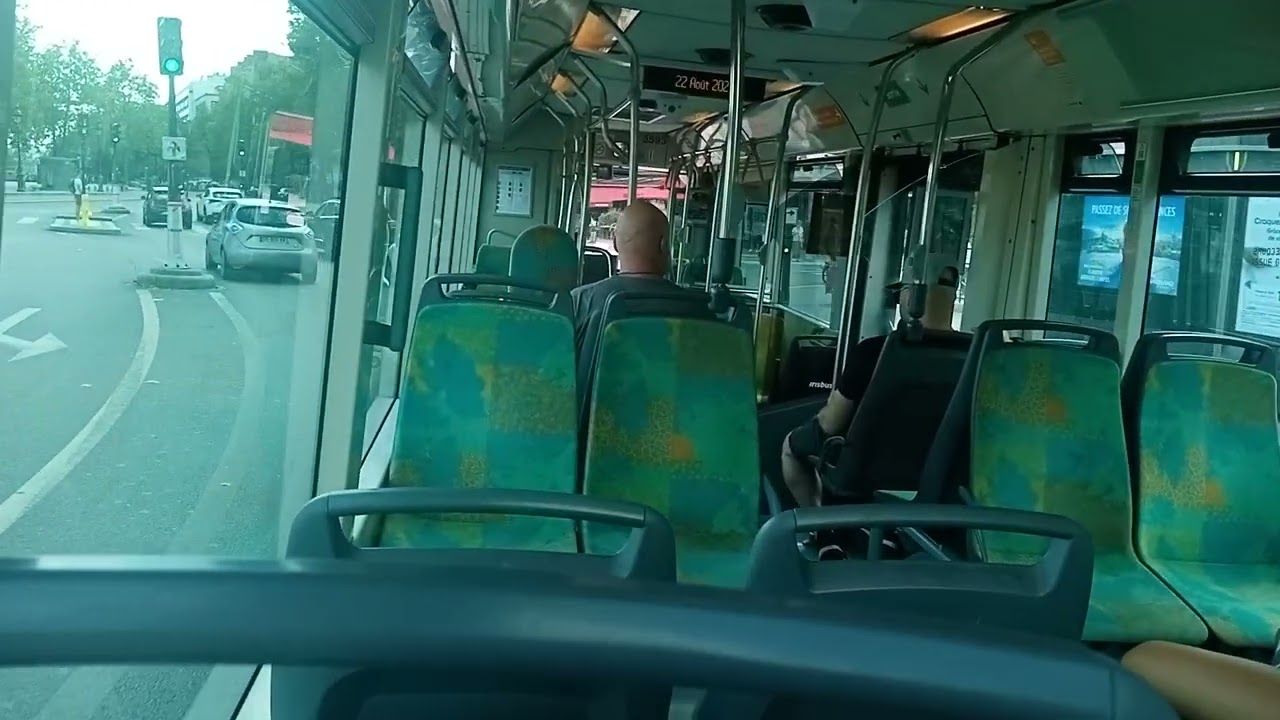 Bus 87 RATP - Citelis Line N°3593 Porte de Reuilly --- Invalides