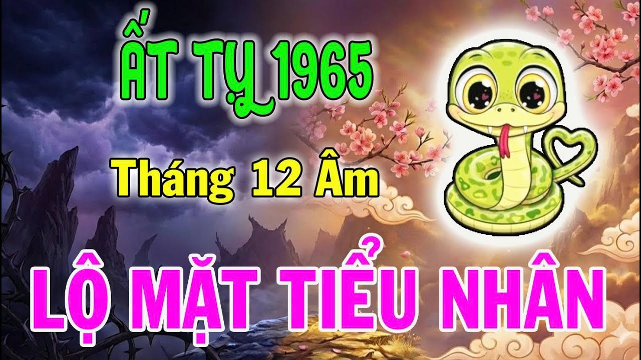 Tuổi Ất Tỵ 1965: Nhận Diện Ai Là Tiểu Nhân, Ai Là Quý Nhân Và Lời Khuyên Tháng 12 Âm Lịch 2025