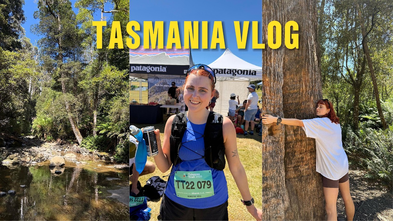 TASMANIA VLOG | running to save a rainforest 🏃🏽‍♀️‍➡️🌳💚