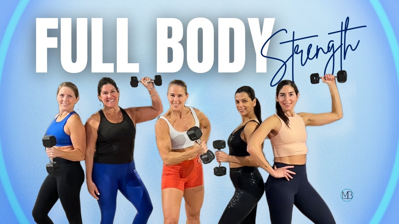 25 MIN Dumbbell Full Body Workout  - No Repeat