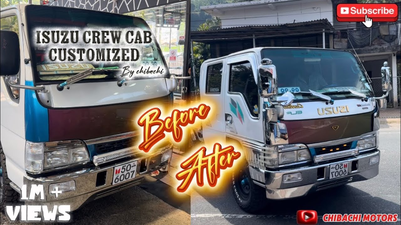 Isuzu Crew Cab Full Custom Modified🔥🤩 Isuzu Chibachi Motors Kurunegala Mawathagama