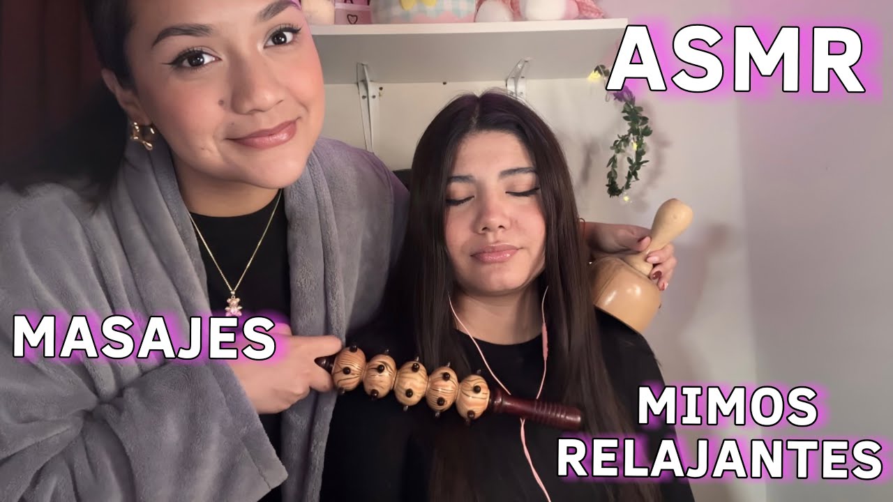 ASMR en español - MASAJES y MIMOS PARA DORMIR A ANNY ASMR