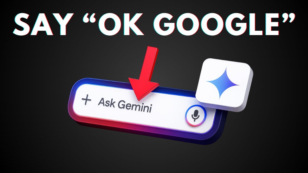 How to Activate Gemini AI WIth Your Voice (Hey Google)
