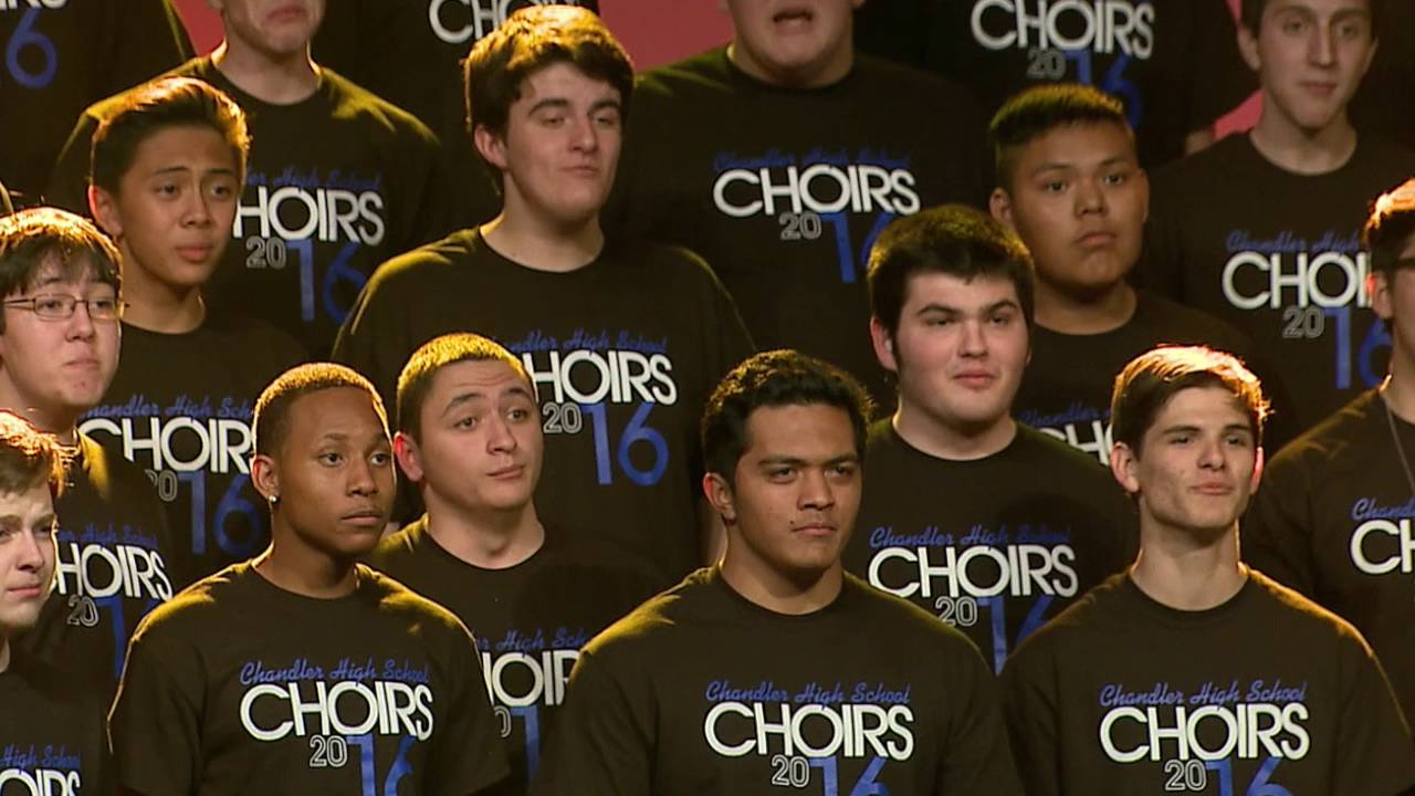 Chandler High School Chorale - The Exodus Song (This Land is Mine)