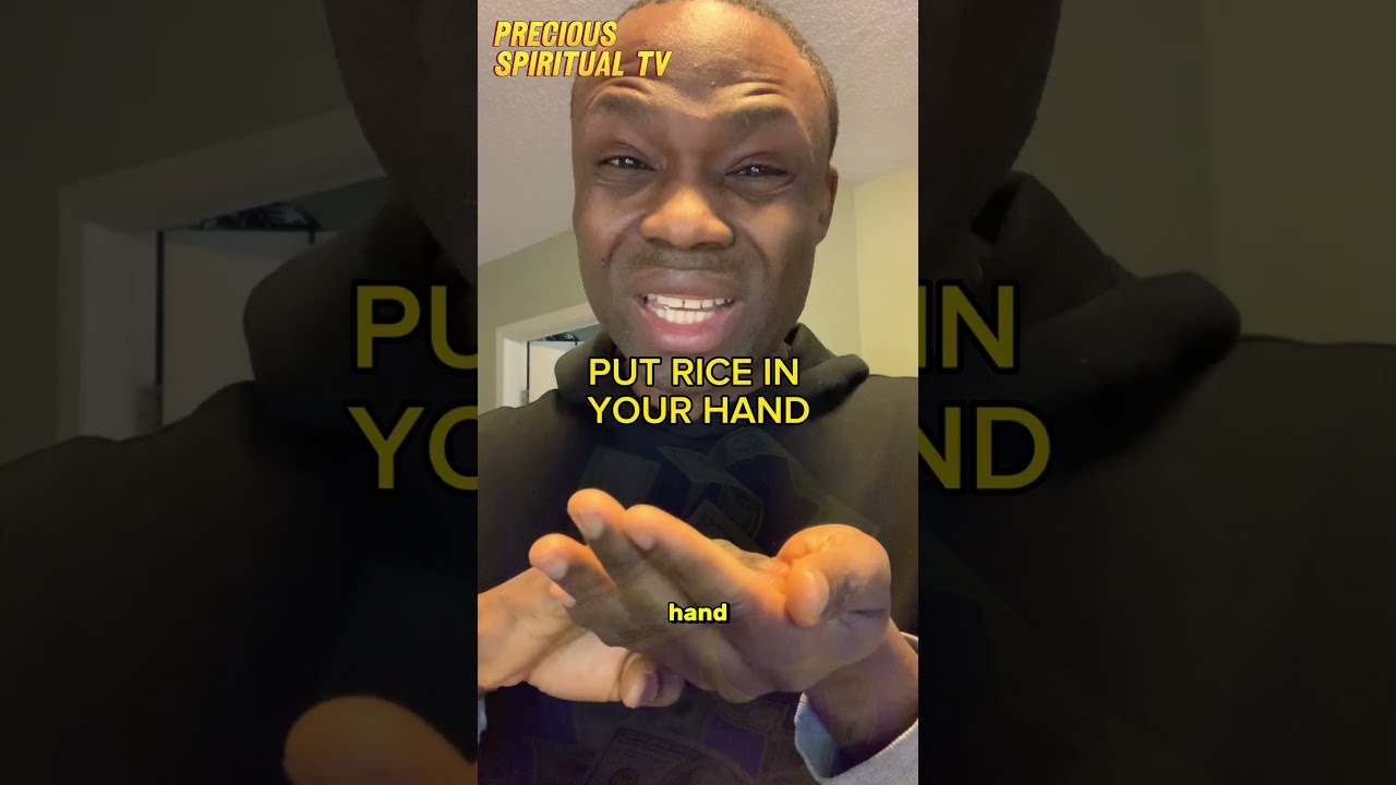 Put RICE in Your Your Hand Once And Watch How Money Flow to you #shorts