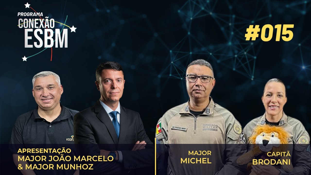 Conexão ESBM - Capitã Brondani e Major Michel - IPBM & PROERD - #015