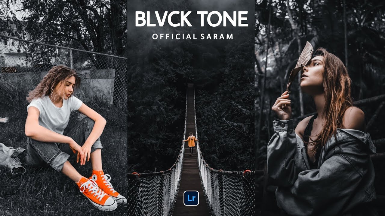 Lightroom Black Tone Photo Editing Tutorial - Lightroom Preset