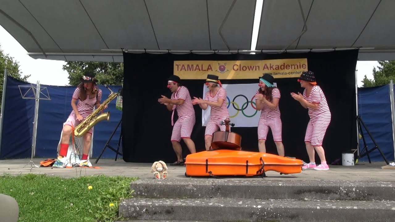Tamala Clown Akademie Strassentheater 2014 SportLos