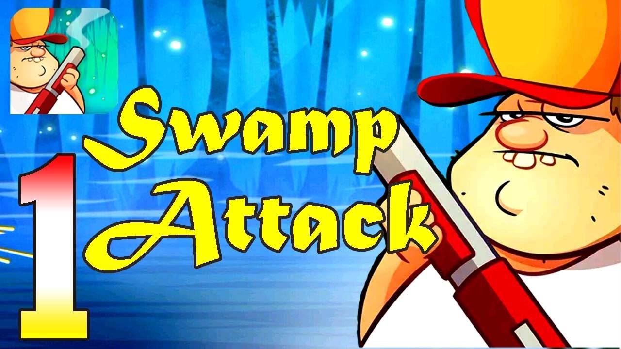 Swamp Attack l All Monsters gameplay Level 1-5  Android game Part 1