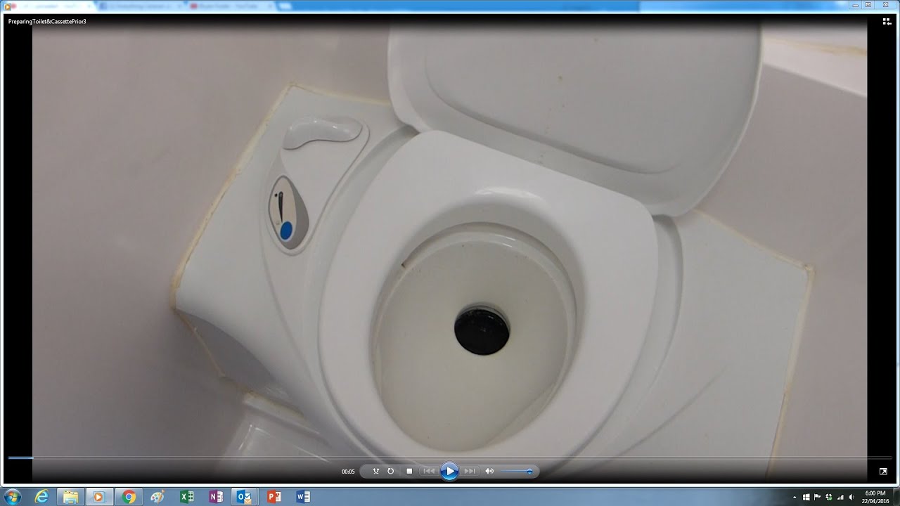 Caravan Toilet Operation & Preparing Cassette - for Beginners - Fozzie's Views