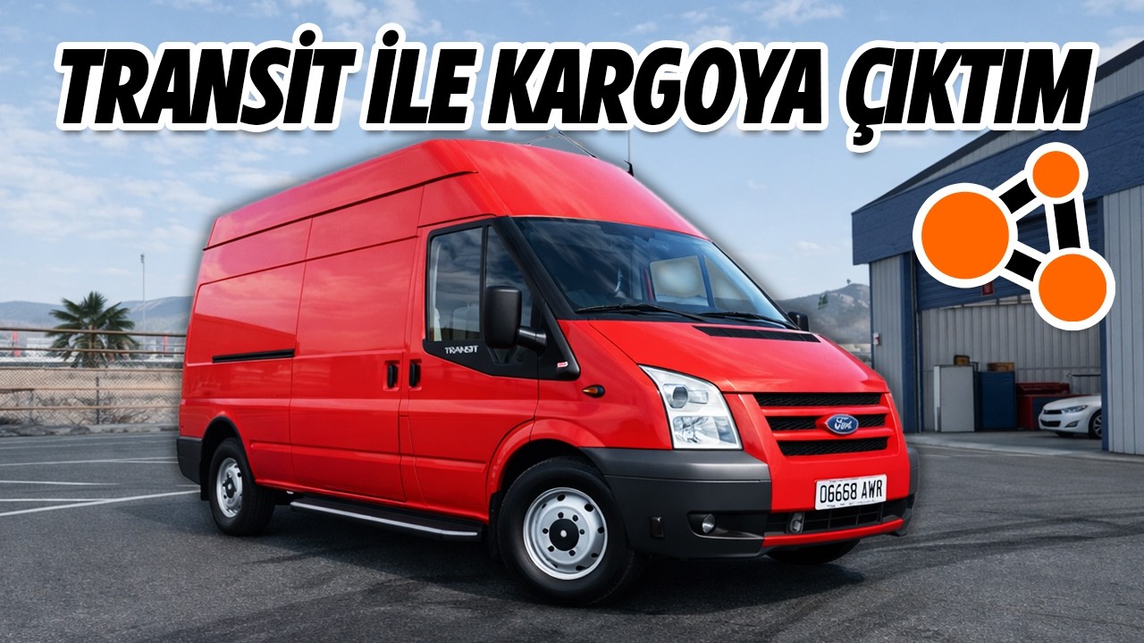 KARİYER SERİSİ: Transit ile Kargocu Oldum / Beam.Ng Drive Kariyer