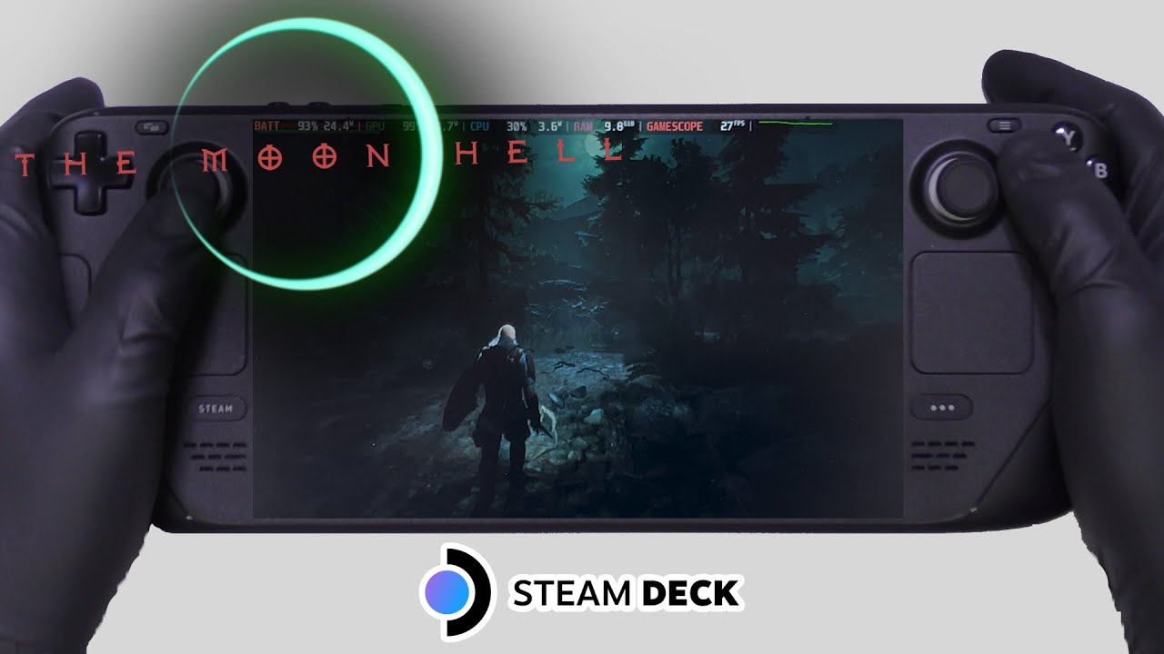 The Moon Hell | Steam Deck Gameplay | Steam OS