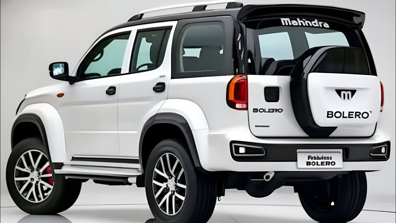 2026 नई महिंद्रा बोलेरो SUV ब्लैक – पावर, स्टाइल और भरोसेमंद SUV under 7 लाख