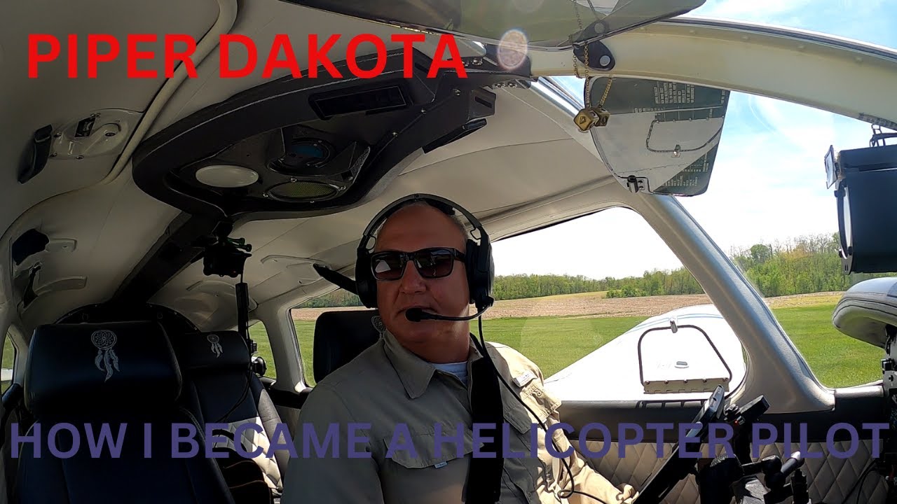 Piper Dakota flying to my residential airpark.
