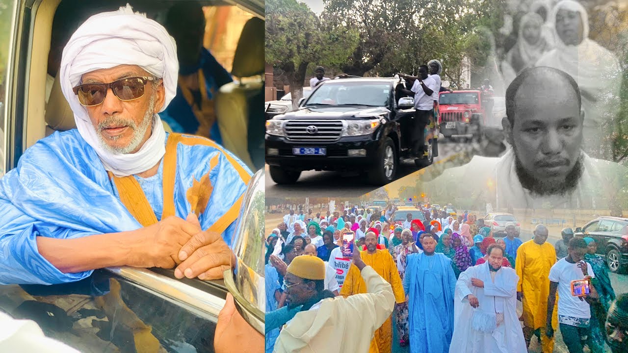 Khalif Général des Khadre Cheikha Cheikh Saadbou Malaini Aidara à Thies Tournée National Khayma