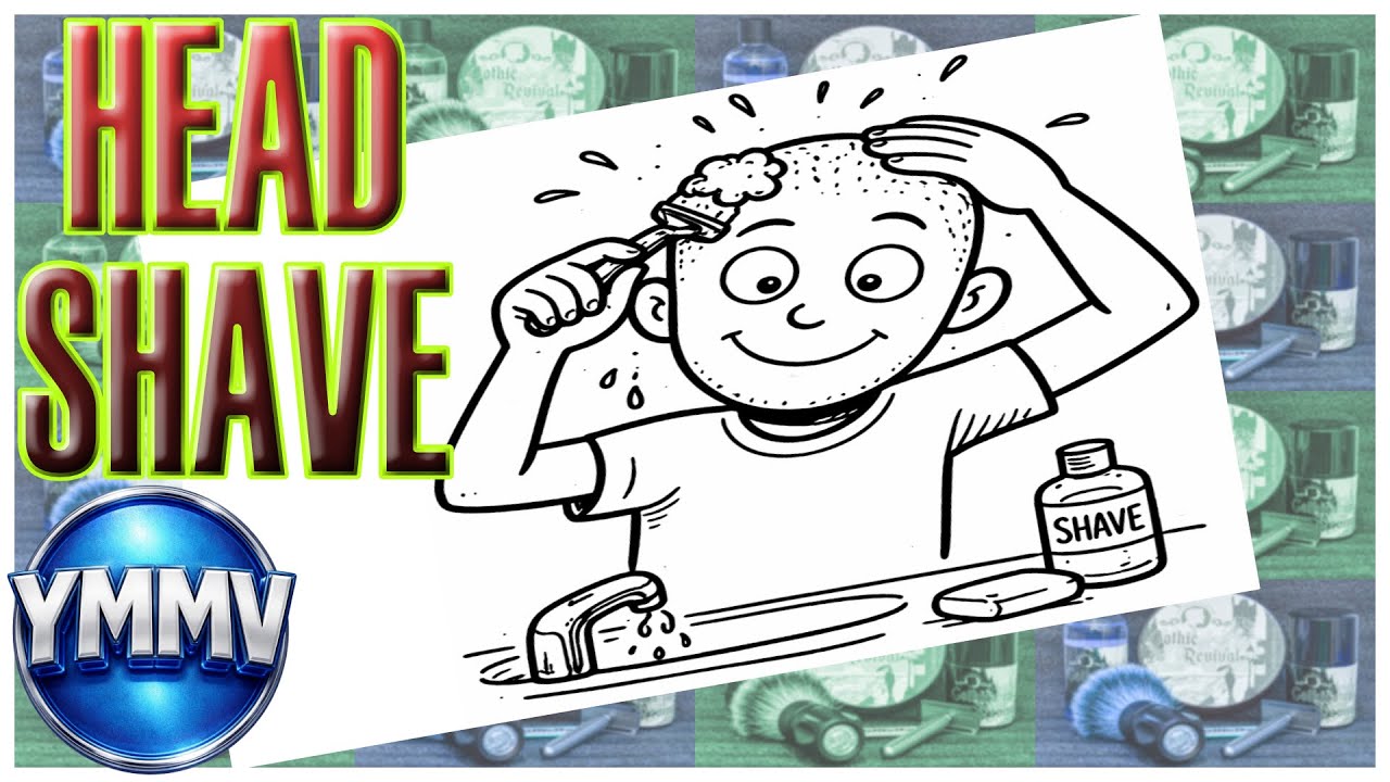 A DE Razor Head Shave..... #424