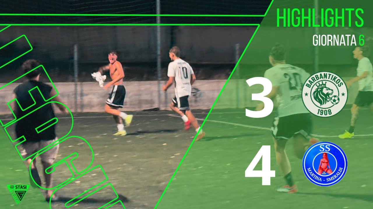 HIGHLIGHTS BARBANTIKOS - SS MARTINA SMERALDI (giornata 6)
