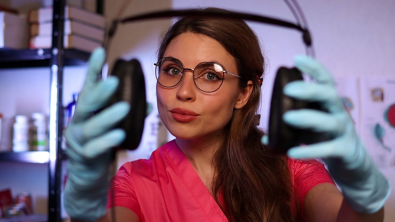 ASMR Extremely Detailed HEARING TEST |BEEP TEST,Tuning Forks,Snapping| Ear Exam Roleplay