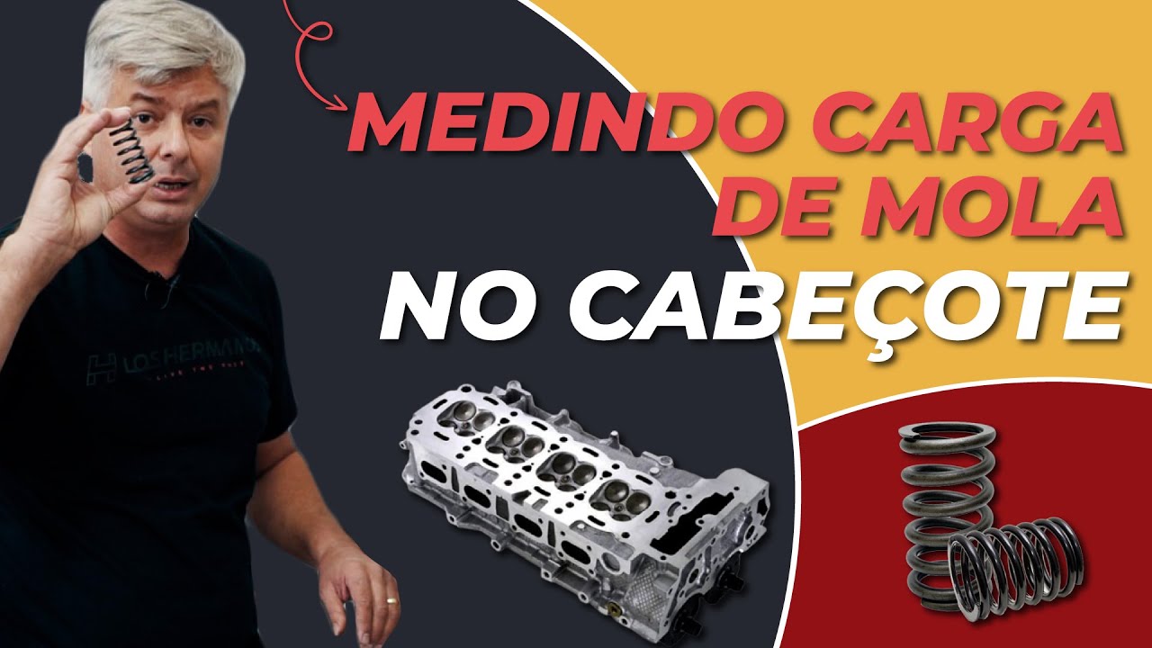 Aprenda a fazer a medição de carga de molas em um cabeçote!