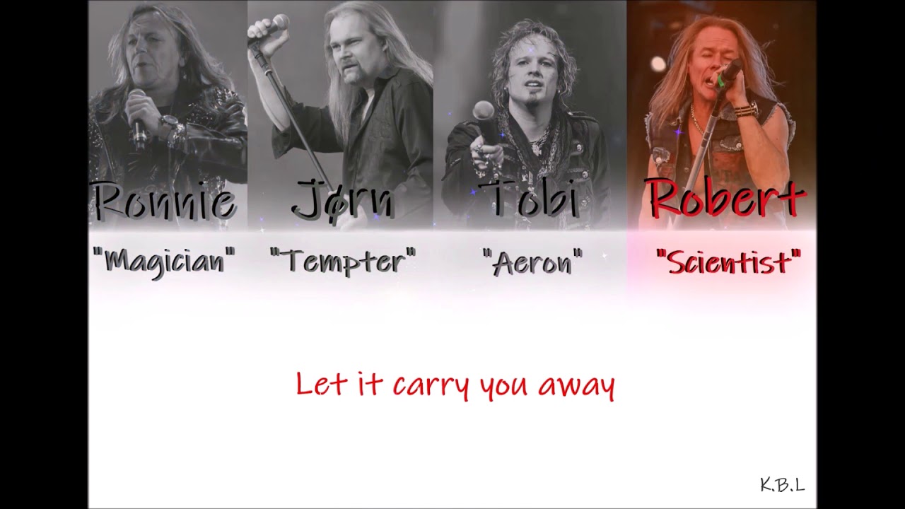 AVANTASIA - Let The Storm Descend Upon You - Lyric Video (Color Coded)