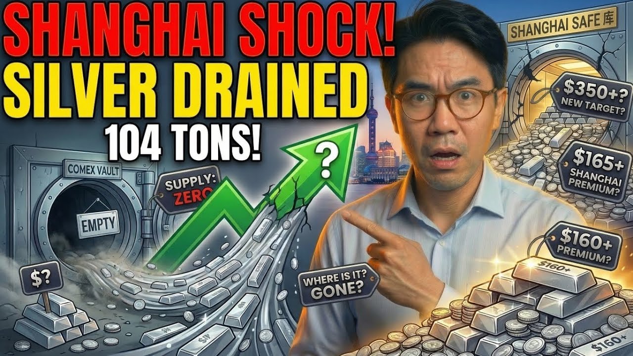 Shanghai Silver Shock: 104 Tons Drained From Vaults – What Happens Next?