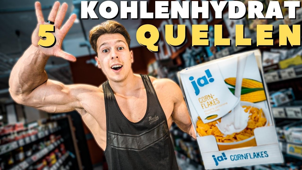Top 5 Kohlenhydrate für MasseAUFBAU! Einkauf Paul Unterleitner