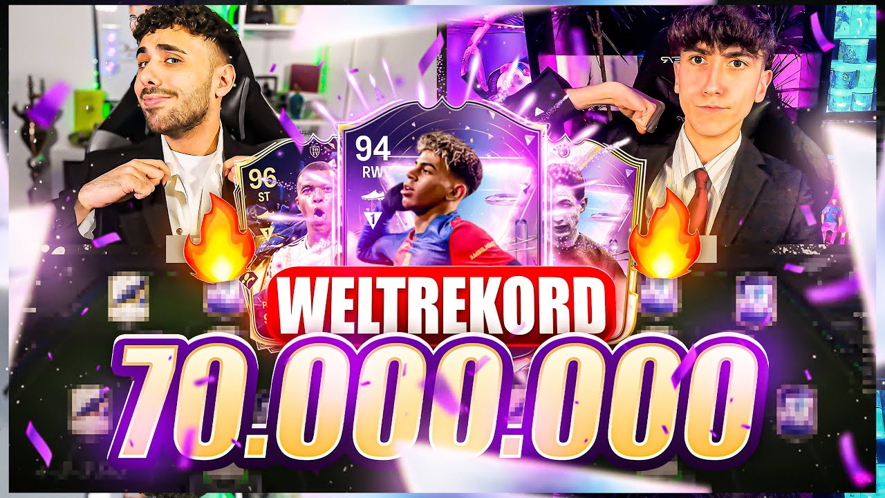 FC 25: KOMPLETT ZERSTÖRT☠️🚨 70 MIO COINS SBB🔥🔥