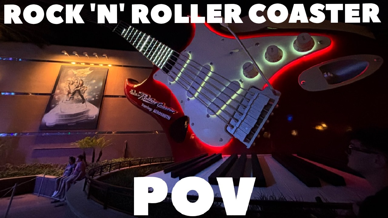 Rock 'n' Roller Coaster Starring Aerosmith POV