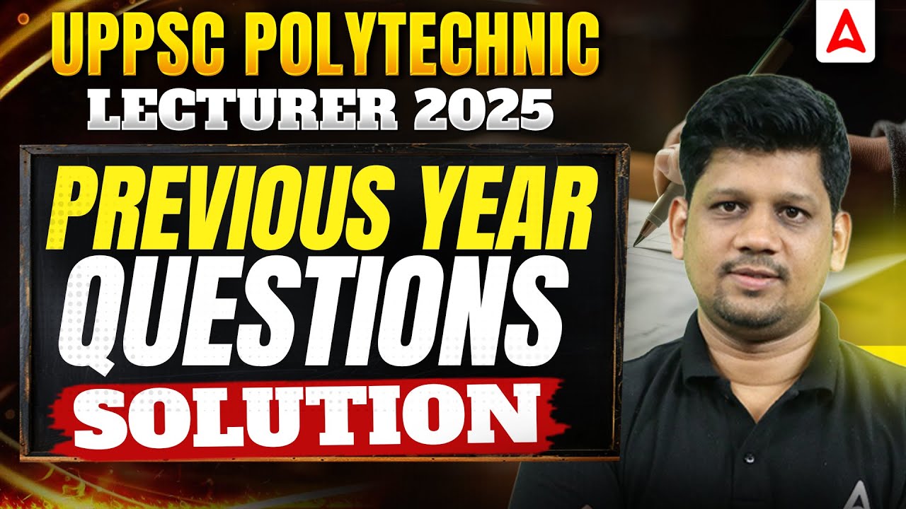 UPPSC Polytechnic Lecturer 2025 | Computer Science Previous Year Questions Solution | By Mayank Sir