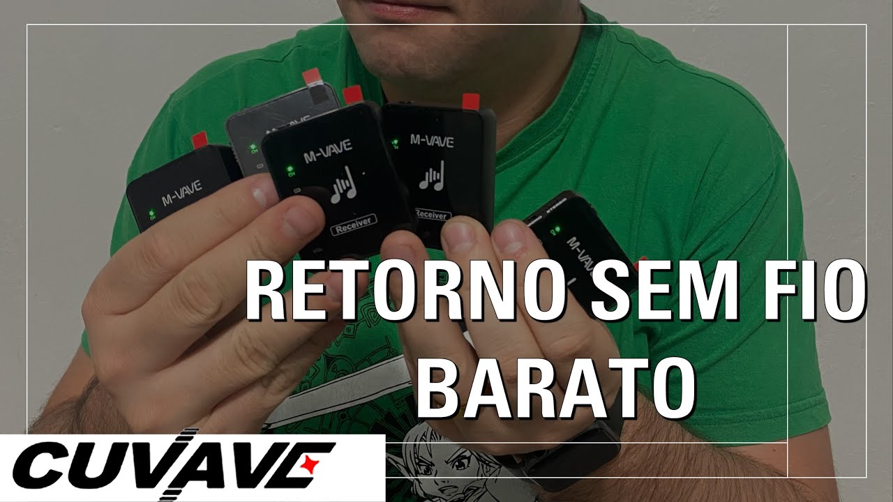 RETORNO SEM FIO BARATO DO ALIEXPRESS | Cuvave M-Vave