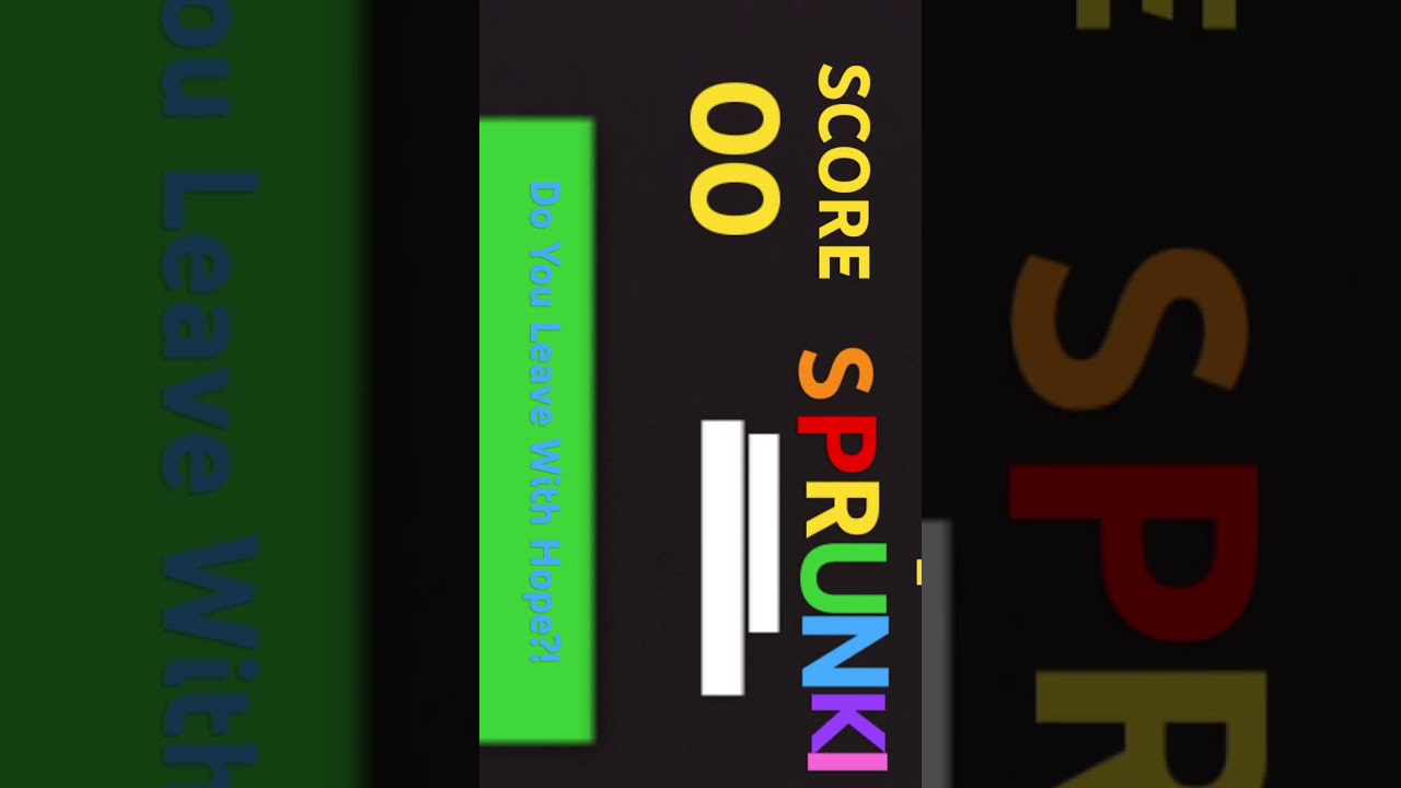 SPRUNKi Karaoke S60 SD Pro Score 00 #sprunki #videokescores