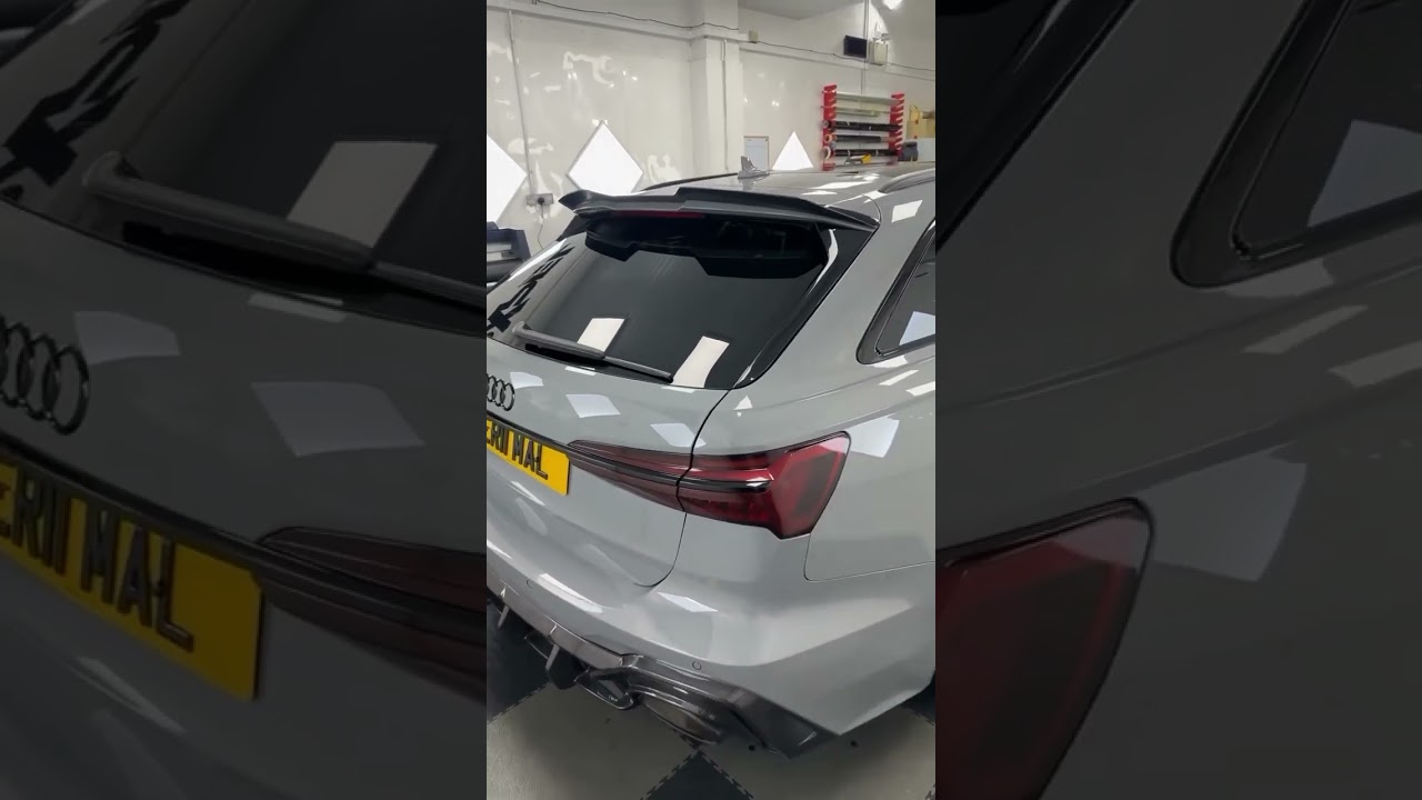 Audi RS6 in for full PPF -paint protection film 