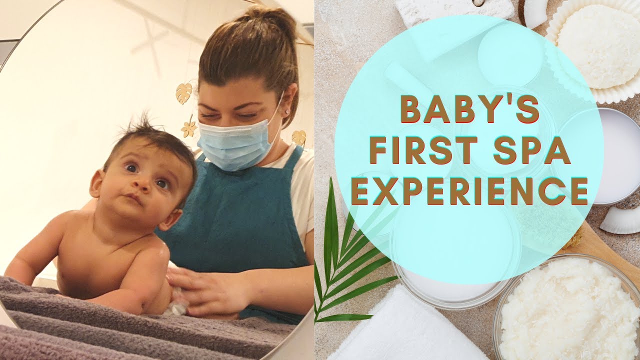 Little Neil's first Spa experience | Baby Spa Australia | 5 month old