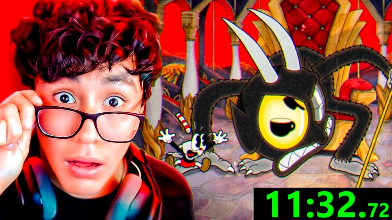 HACIENDO un SPEEDRUN en CUPHEAD - Anthonycraft