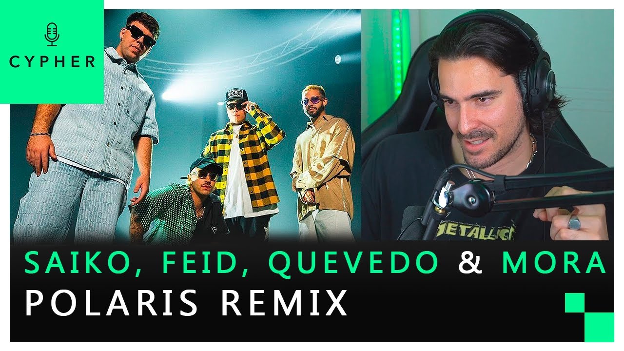 REACCIÓN a Saiko, Feid, Quevedo, Mora - Polaris Remix (Video Oficial)