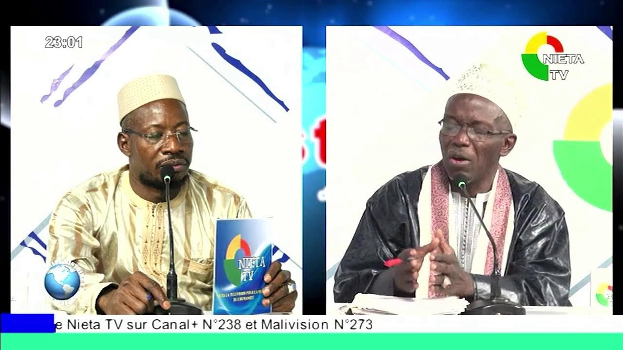 Emission L'istiore de L'humanite avec Sidi Ibrahim DJIRE et Imam Moulaye Hadi KOURECHE NIETA TV