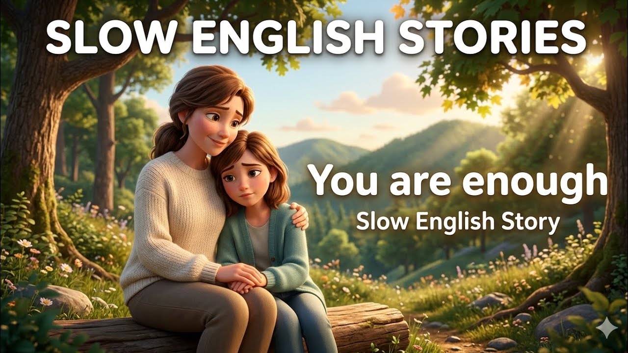 Slow English Story | You Don’t Have to Be Perfect to Be Loved