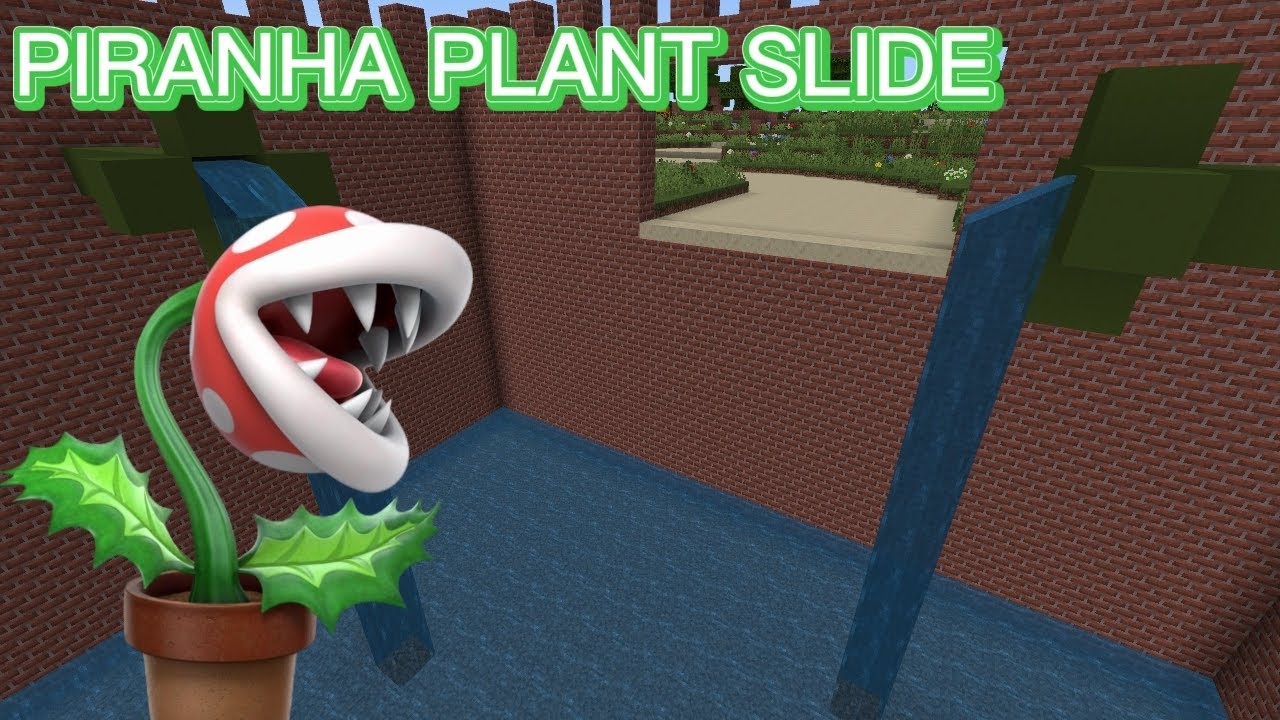 3DS Piranha Plant Slide - Mario Kart in Minecraft
