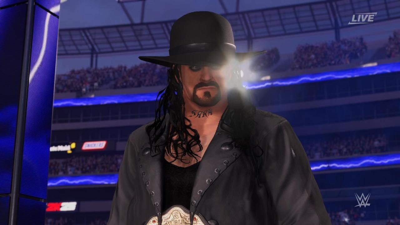 WWE 2K25 Undertaker vs Edge Last Man Standing