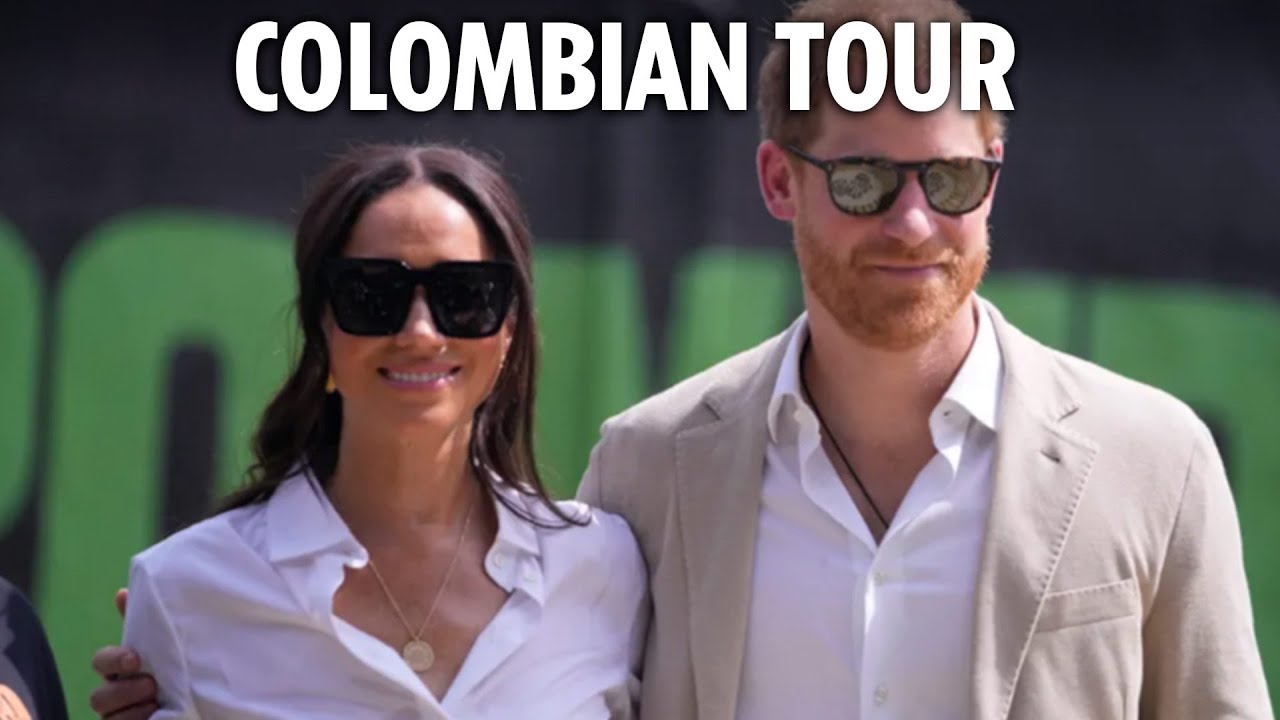 LIVE: Harry and Meghan arrive in Colombia as ‘faux royal tour’ kicks off