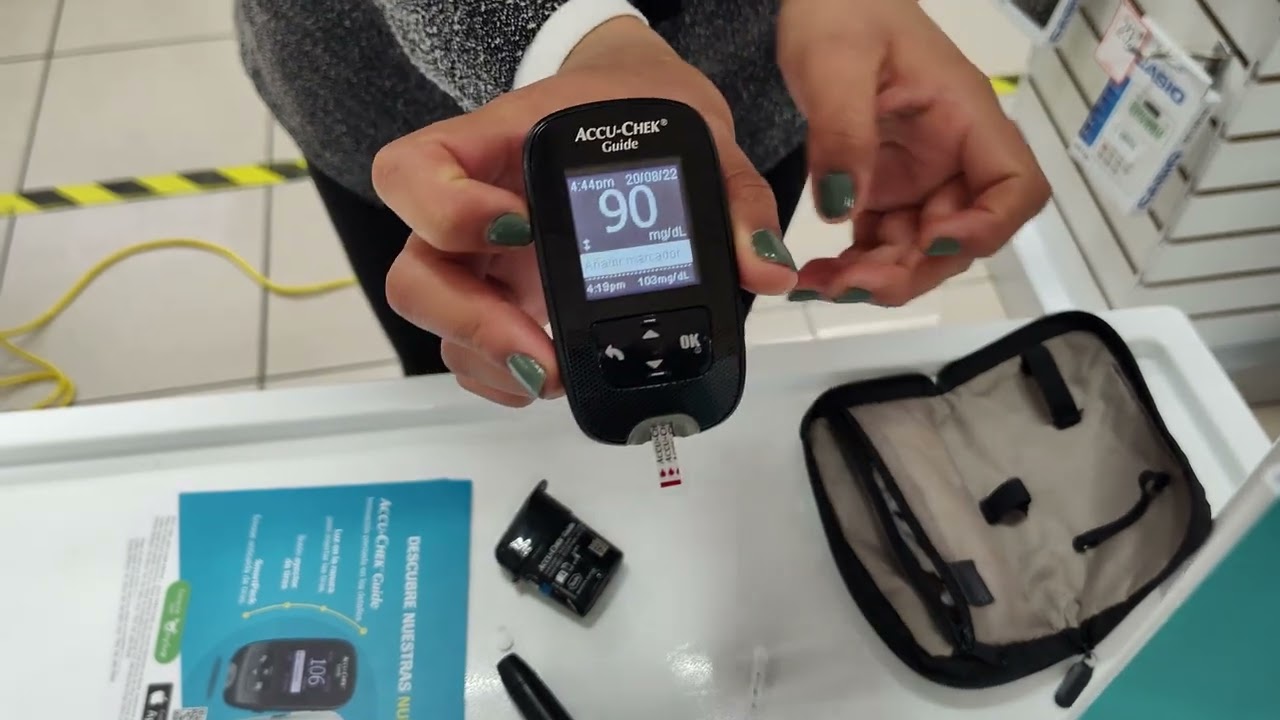 C&Oacute;MO UTILIZAR EL GLUC&Oacute;METRO ACCU CHEK GUIDE