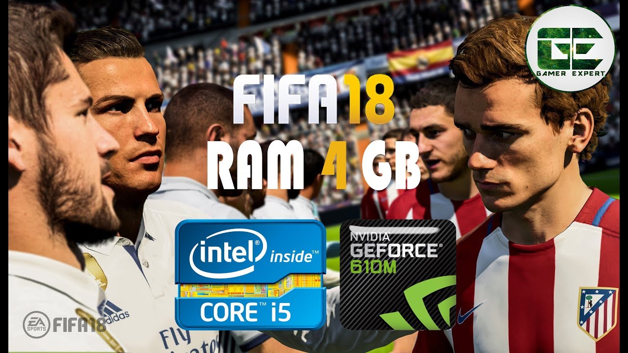 FIFA 18 Gameplay di Core i5 3210M | 4 GB RAM | GeForce 610M